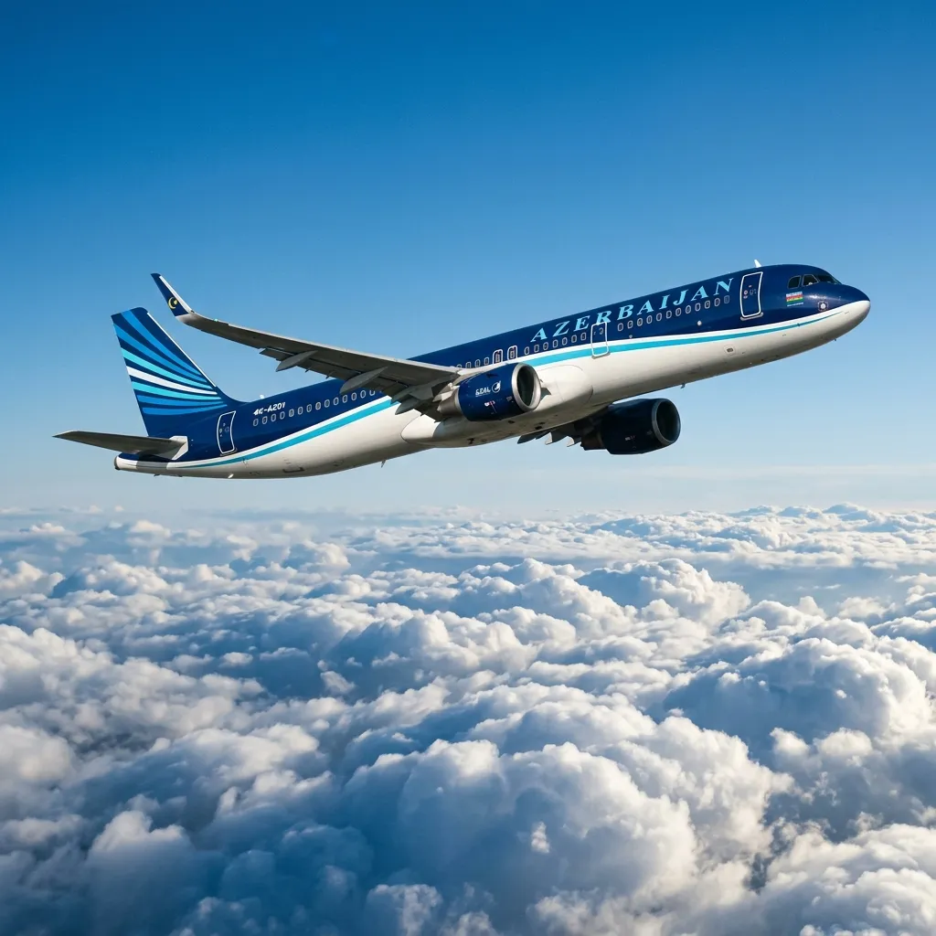 Azerbaijan Airlines Plane