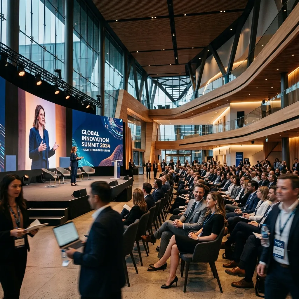 Modern corporate event in Tbilisi